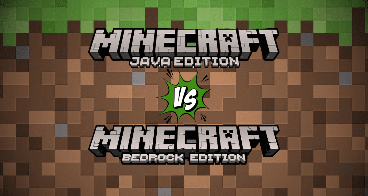 Diferença entre Minecraft: Java e Bedrock Edition