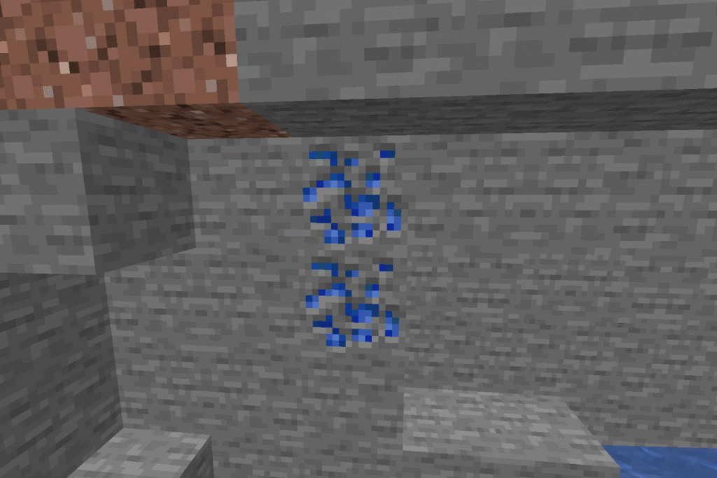 Camadas de cada Minério no Minecraft