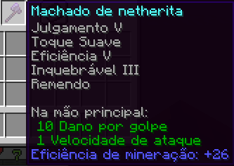 Melhores encantamentos para machado