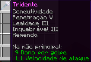 Melhores encantamentos para tridente