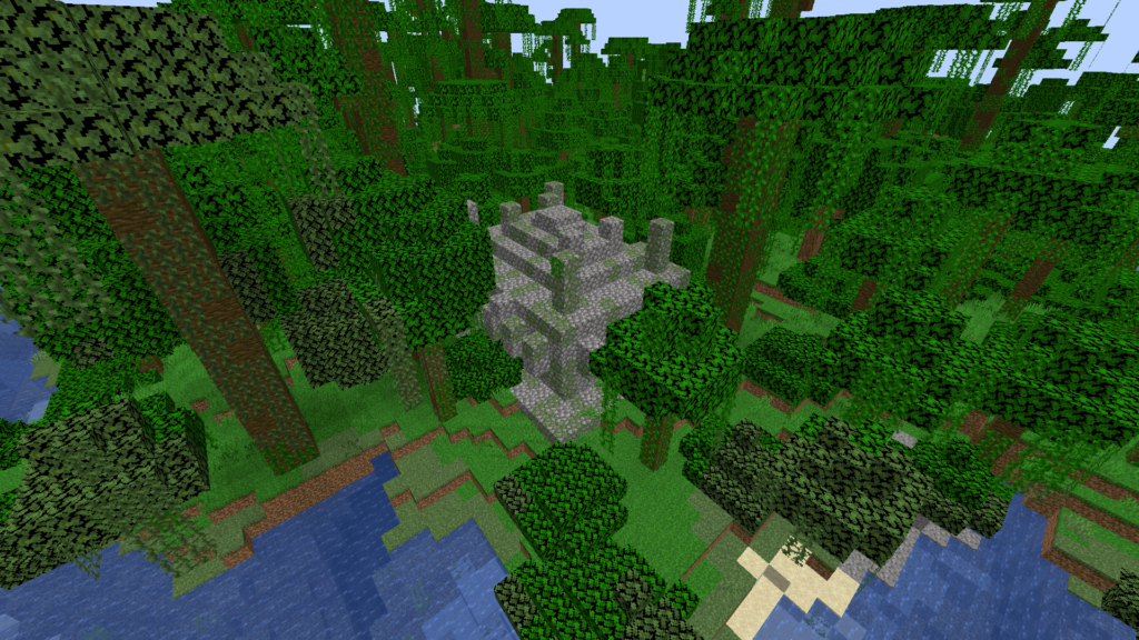 estruturas do Minecraft