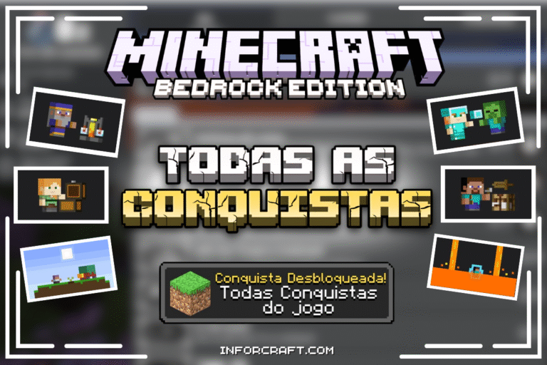 Todas as conquistas do Minecraft