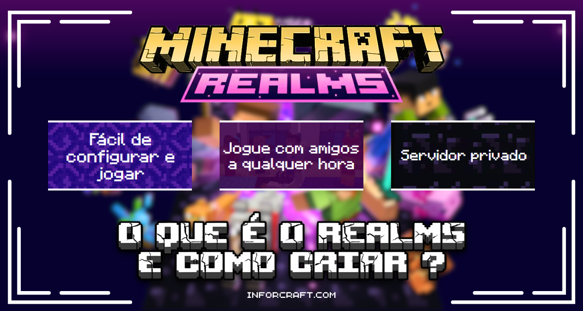 O que é o Minecraft Realms?