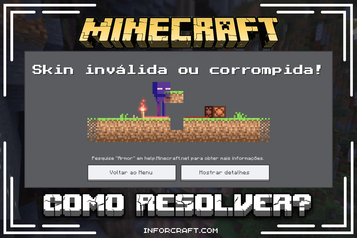 ERRO: Skin Inválida ou Corrompida – Como resolver!