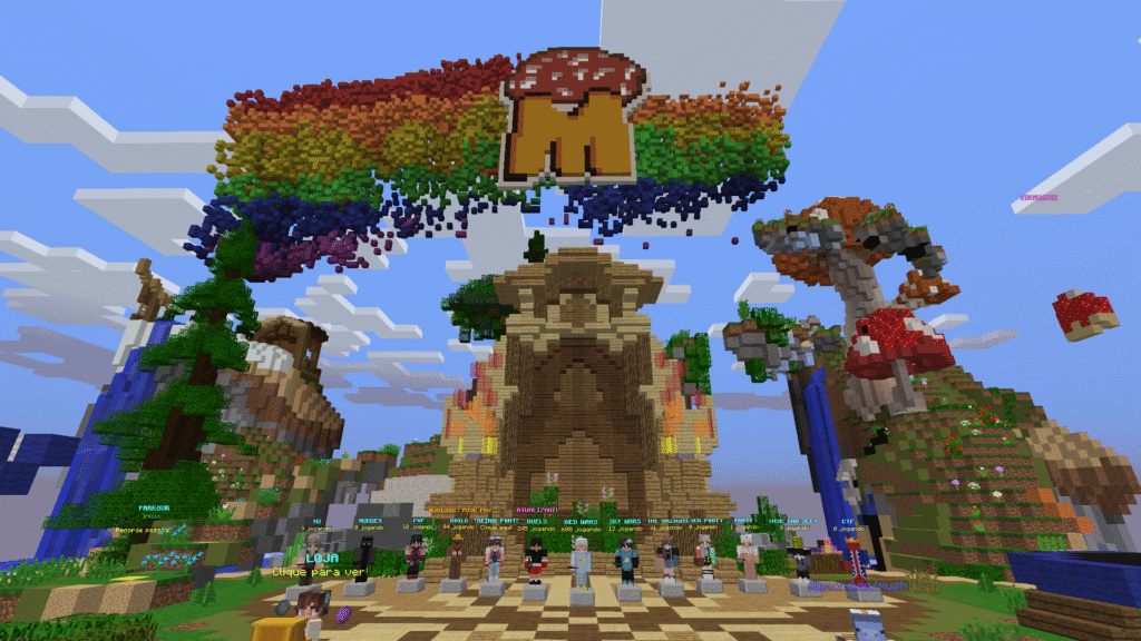 Melhores servidores de Minecraft