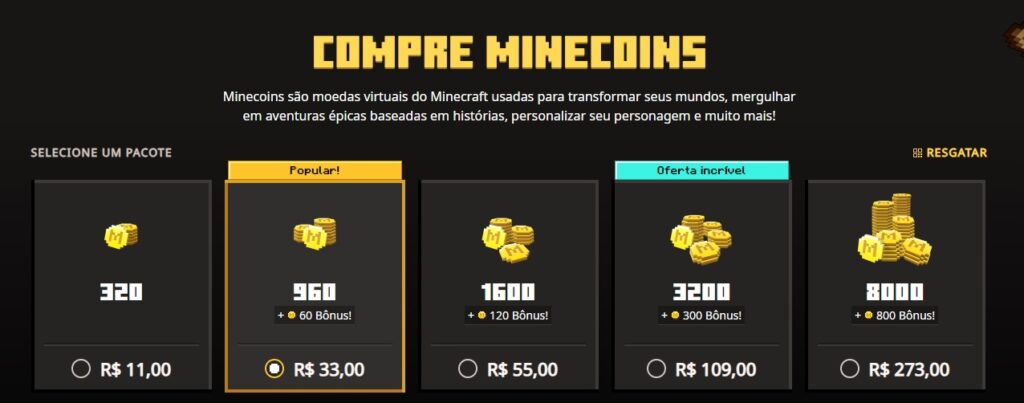 Calculadora de Minecoin